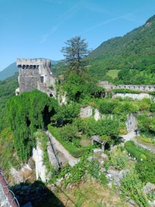 Les jardins du château de Miolans