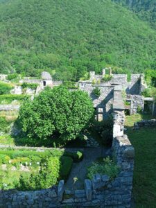 Les jardins du château de Miolans